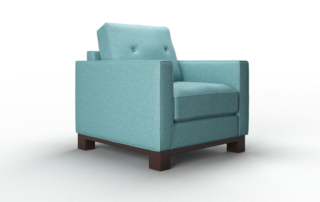 Structure Chair - Parker Turquoise