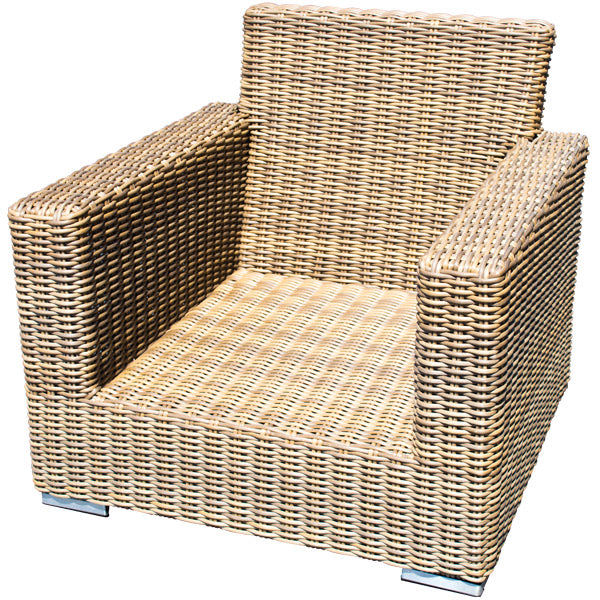 Aspen 5 Piece Sectional - Outdoor Wicker - - Greathouse