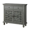 Parker 2 Drawer Cupboard - Texture Gray