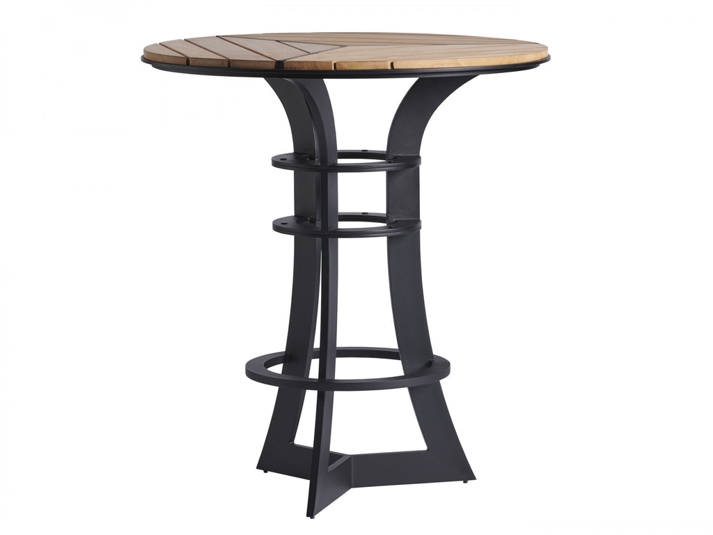 South Beach Bar/Counter Bistro Table - Aluminum - - Greathouse