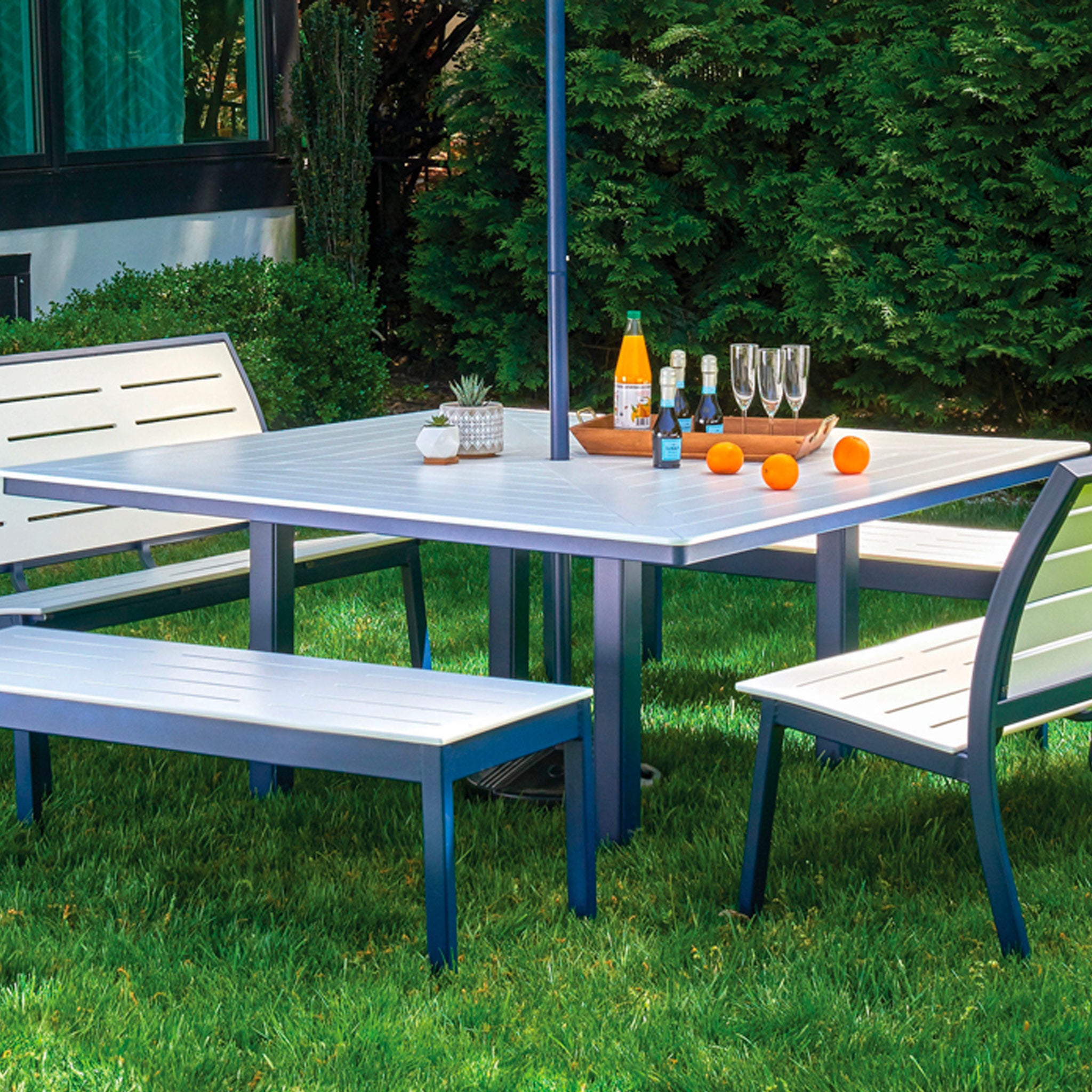 64" Square Outdoor MGP Dining Table