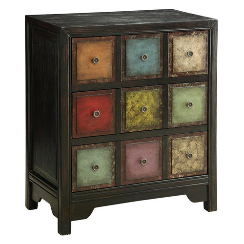 Cheerful 3 Drawer Chest - accent pieces - - Greathouse
