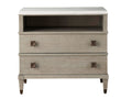 Playlist two Drawer Nightstand Smoke - Nightstands - - Greathouse