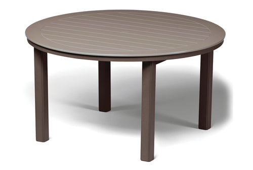 54" MGP Round Dining Table - Marine Grade Polymer - - Greathouse