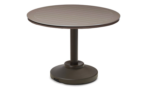 MGP 54" Round Pedestal Dining Table - Marine Grade Polymer - - Greathouse