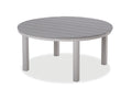 54" Rustic MGP Round Dining Table - Marine Grade Polymer - - Greathouse