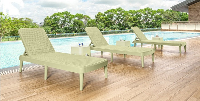 Tahiti Chaise Lounger - Outdoor Chaise Lounges - - Greathouse