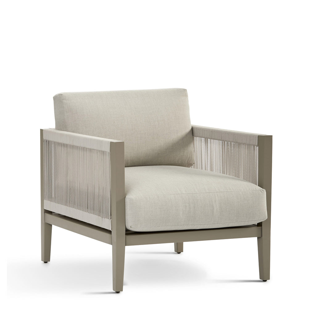 Nicole Club Chair - Aluminum - - Greathouse