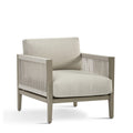 Nicole Club Chair - Aluminum - - Greathouse
