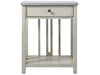 Bedside Table with Stone Top By Coastal Living