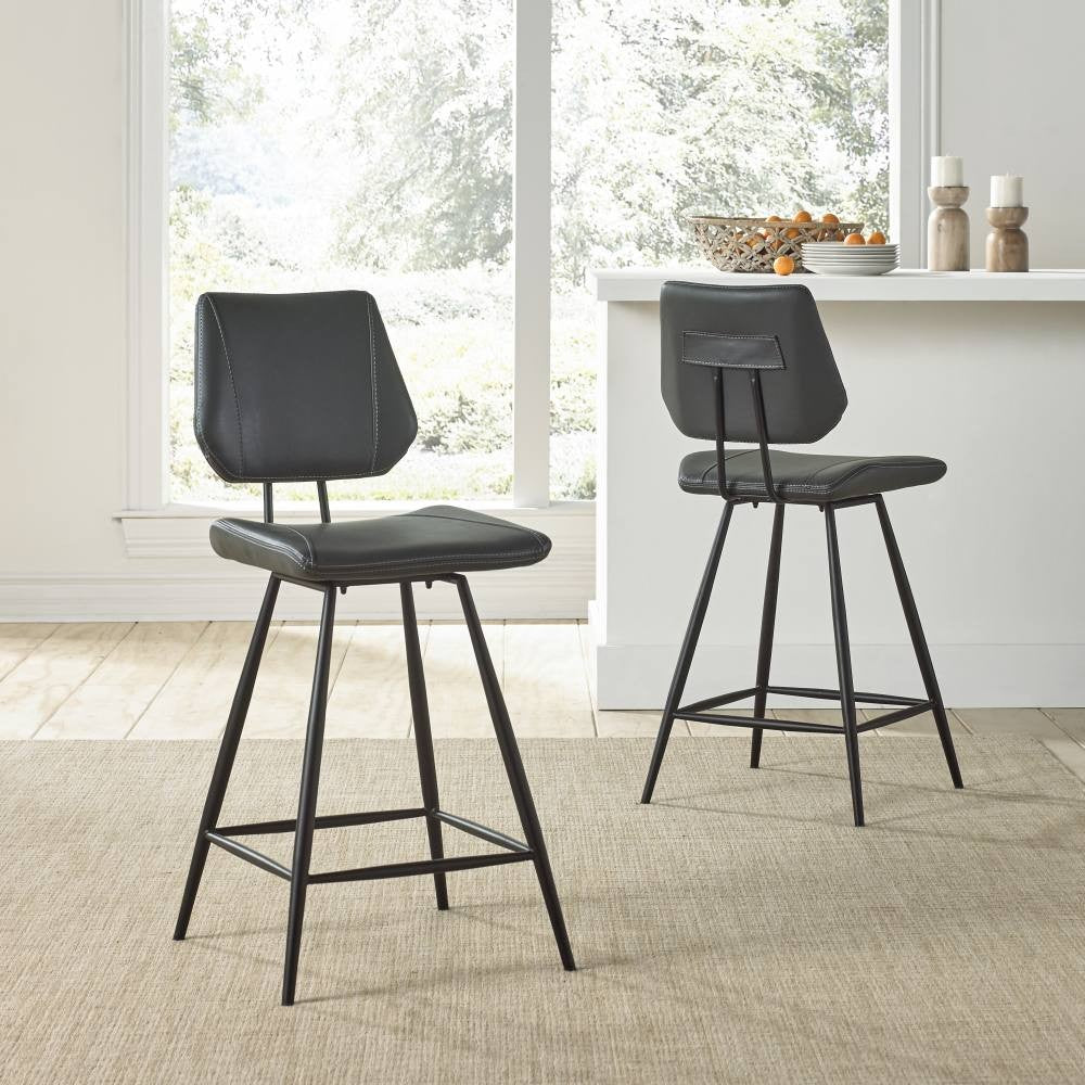 Vinson Counter Stool Cobalt - Bar Stools - - Greathouse