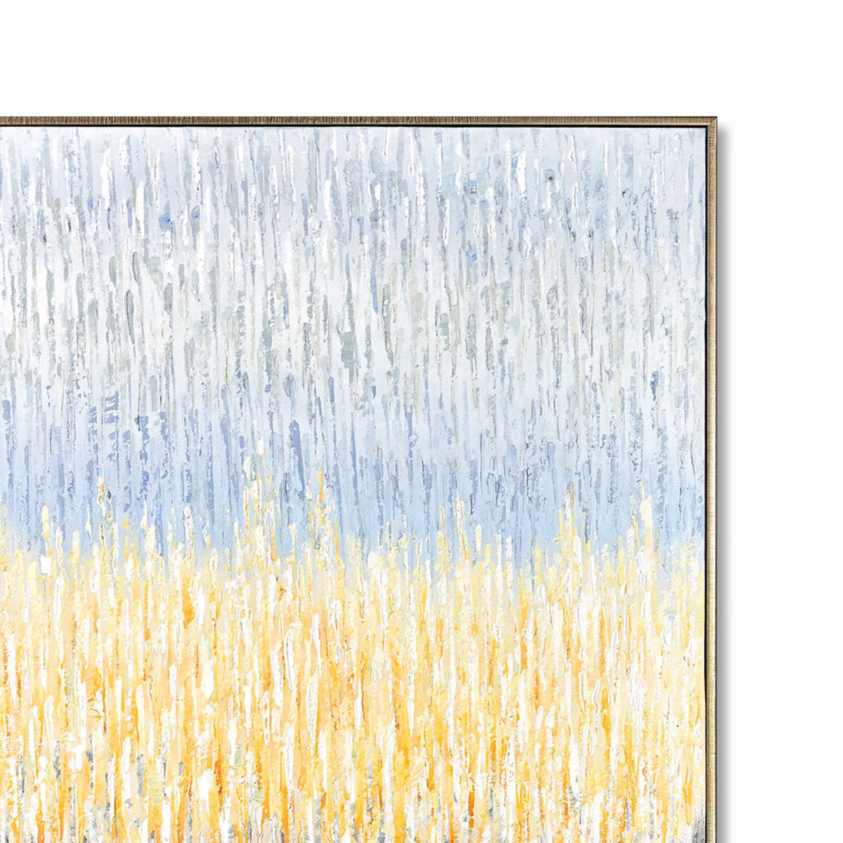 Spring Time Hand-Painted Canvas Artwork Oil Painting 30.75 x 40.75 - Framed