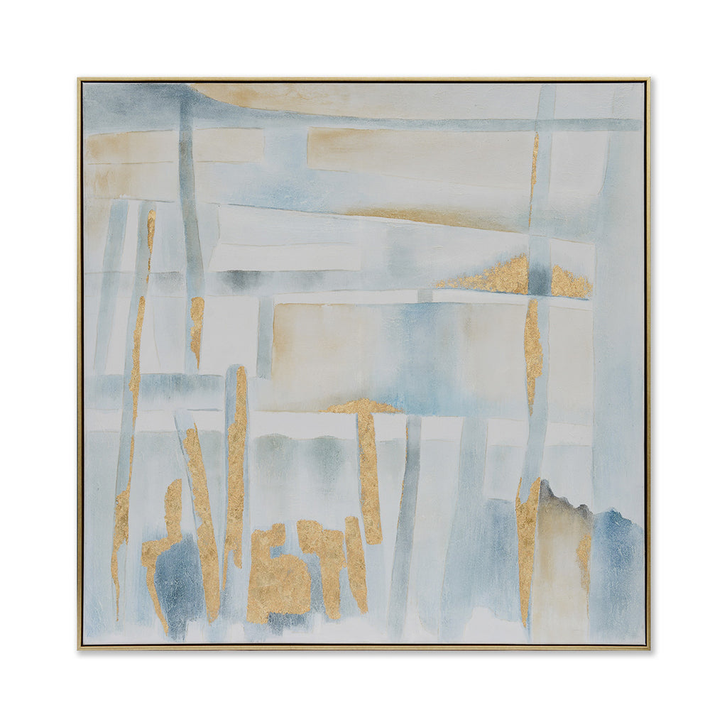 Archi Dream Hand-Painted Canvas Artwork Oil Painting 48 x 48 - Framed - Art - - Greathouse