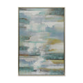 Inspiring Cloud Hand-Painted Canvas Artwork Oil Painting 40 x 60 - Framed - Art - - Greathouse