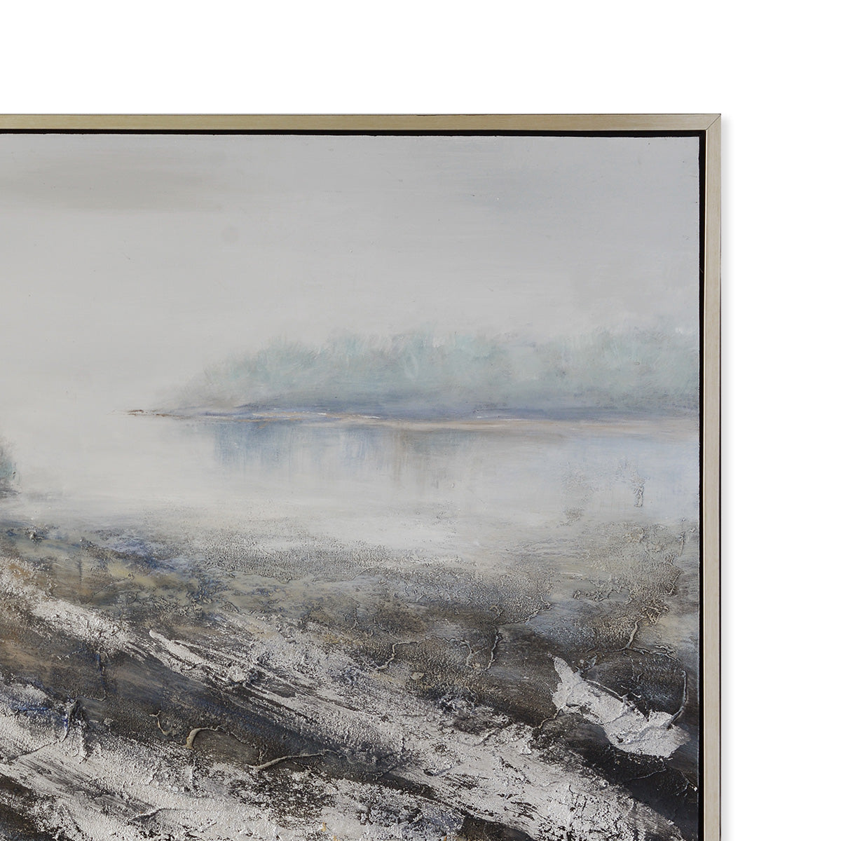 Dutch Detour Hand-Painted Canvas Artwork Oil Painting 30 x 72 - Framed