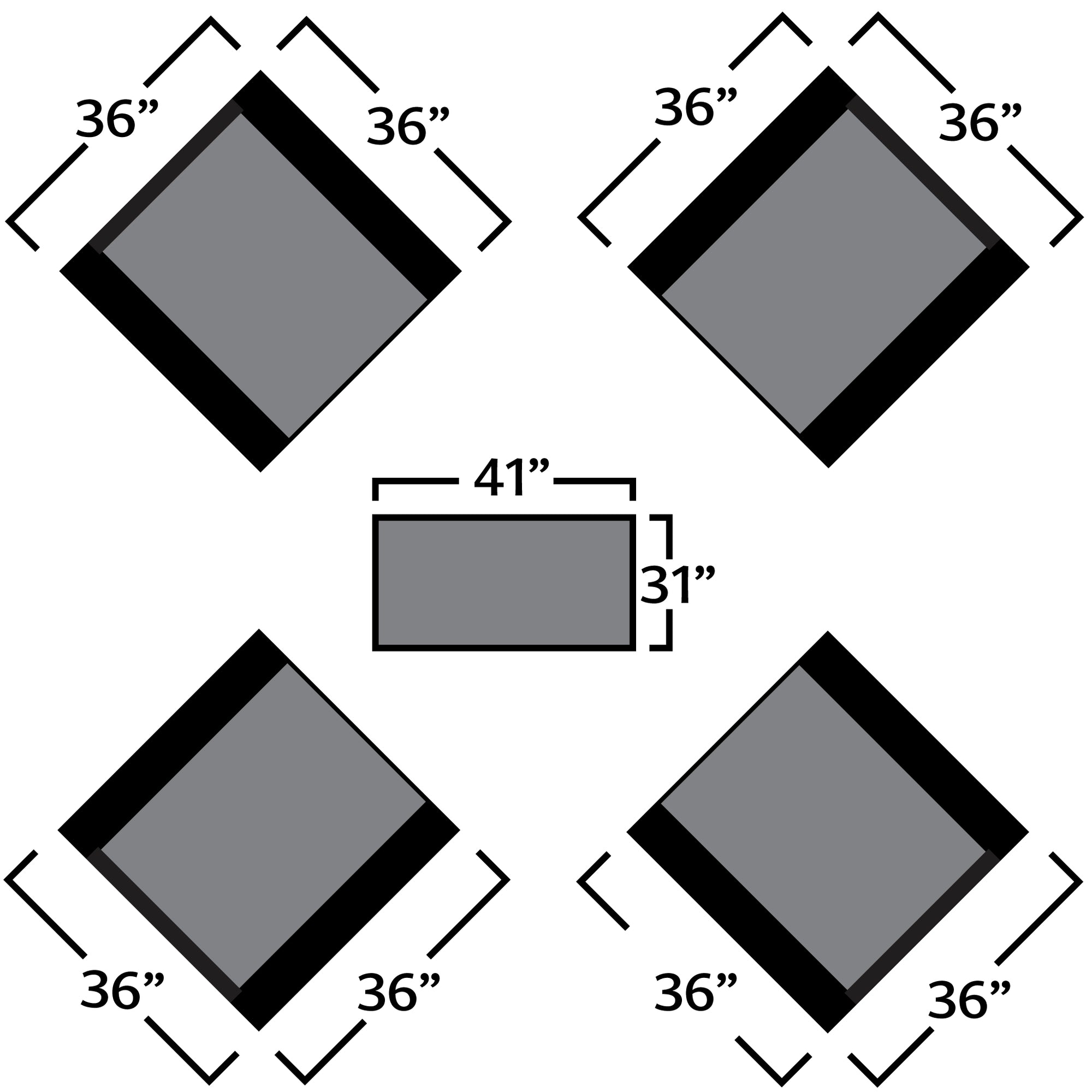 Del Sur Club Chair Sets