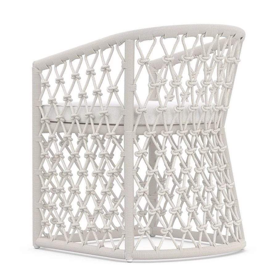 Amelia Outdoor Dining Chair - White - Outdoor Dining Chairs - - Greathouse