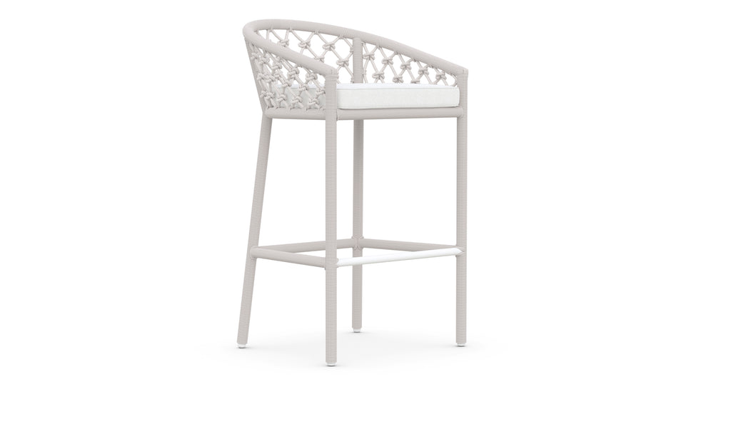 Amelia Outdoor Bar Stool - Sand - outdoor bar counter stool - - Greathouse