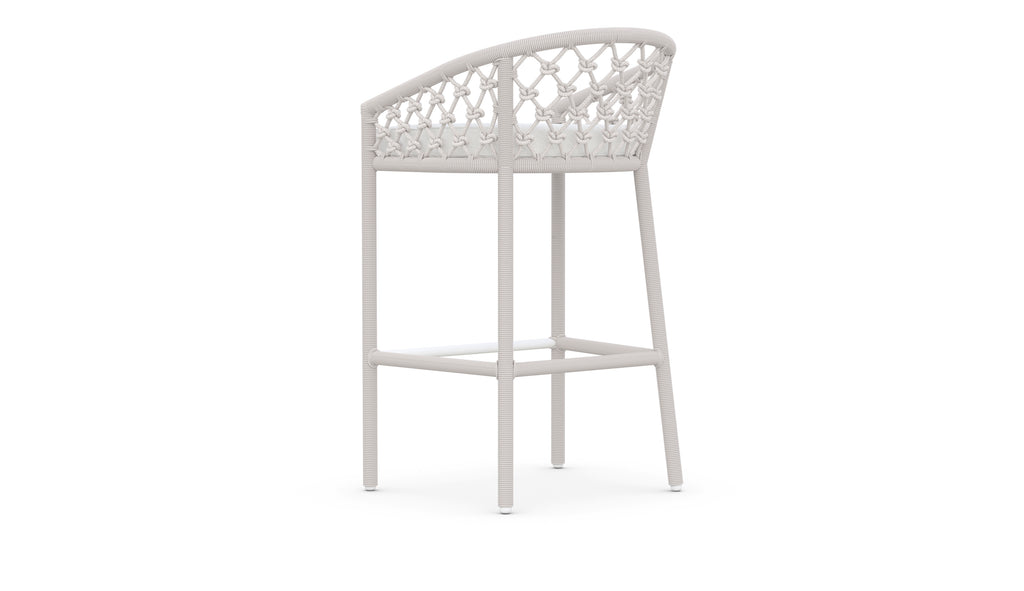 Amelia Outdoor Bar Stool - Sand - outdoor bar counter stool - - Greathouse