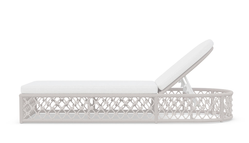 Amelia Chaise Lounge - Aluminum - - Greathouse