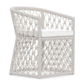 Amelia Outdoor Dining Chair - White - Outdoor Dining Chairs - - Greathouse