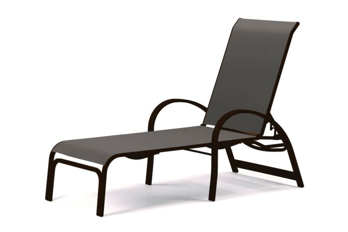 Aruba Lay Flat Stacking Chaise - Outdoor Chaise Lounges - - Greathouse