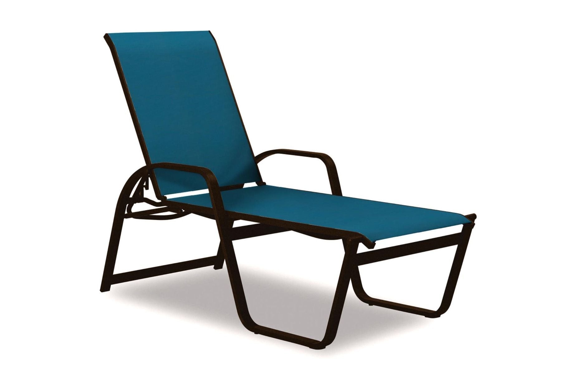 Aruba High Back Lay Flat Stacking Chaise - Outdoor Chaise Lounges - - Greathouse