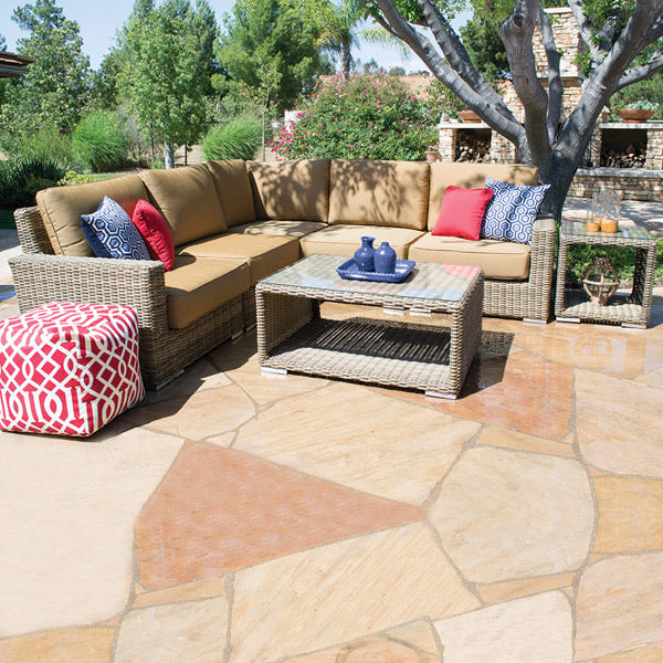 Aspen 5 Piece Sectional - Outdoor Wicker - - Greathouse