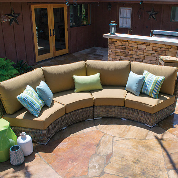 Aspen Curved Sofa Sets