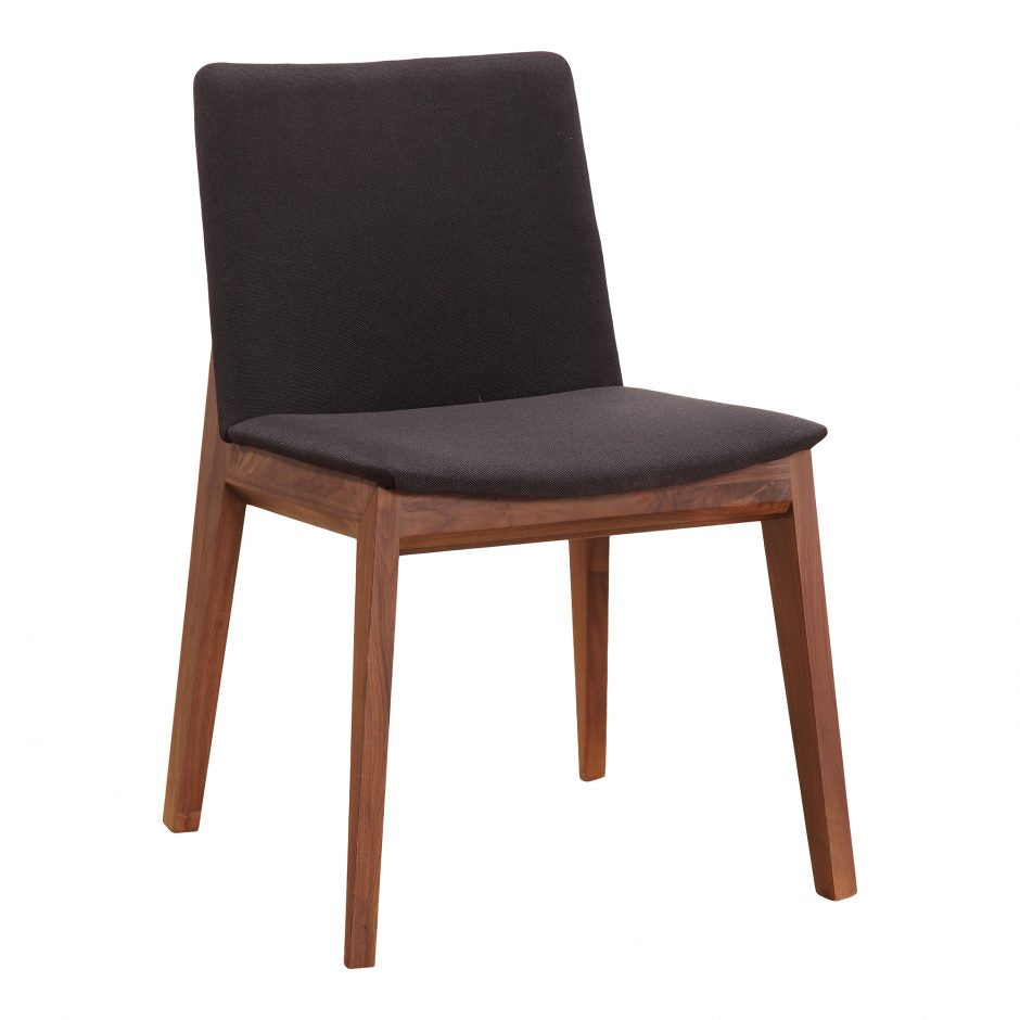 Pair of DECO DINING CHAIRs BLACK - Dining Chairs - - Greathouse