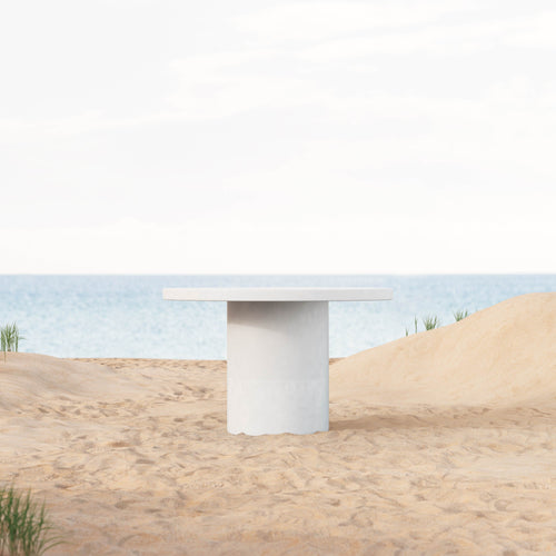 Big Sur 48" Round Dining Table - Concrete - - Greathouse