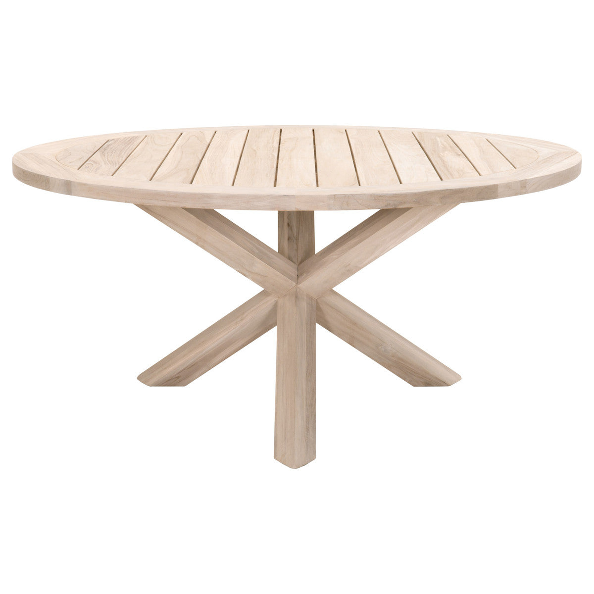 Boca 63" Round Teak Table