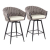 Braided Matisse Counter Stool