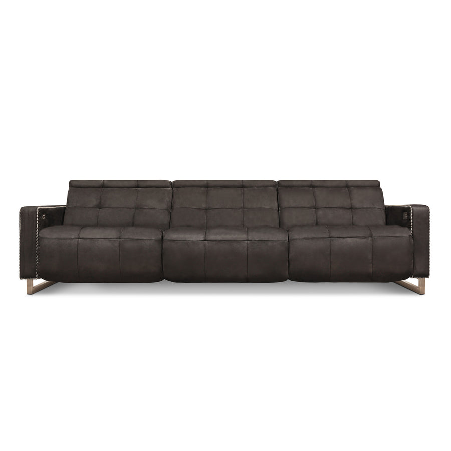 Casino Royale Leather Motion Sofa Love Seat