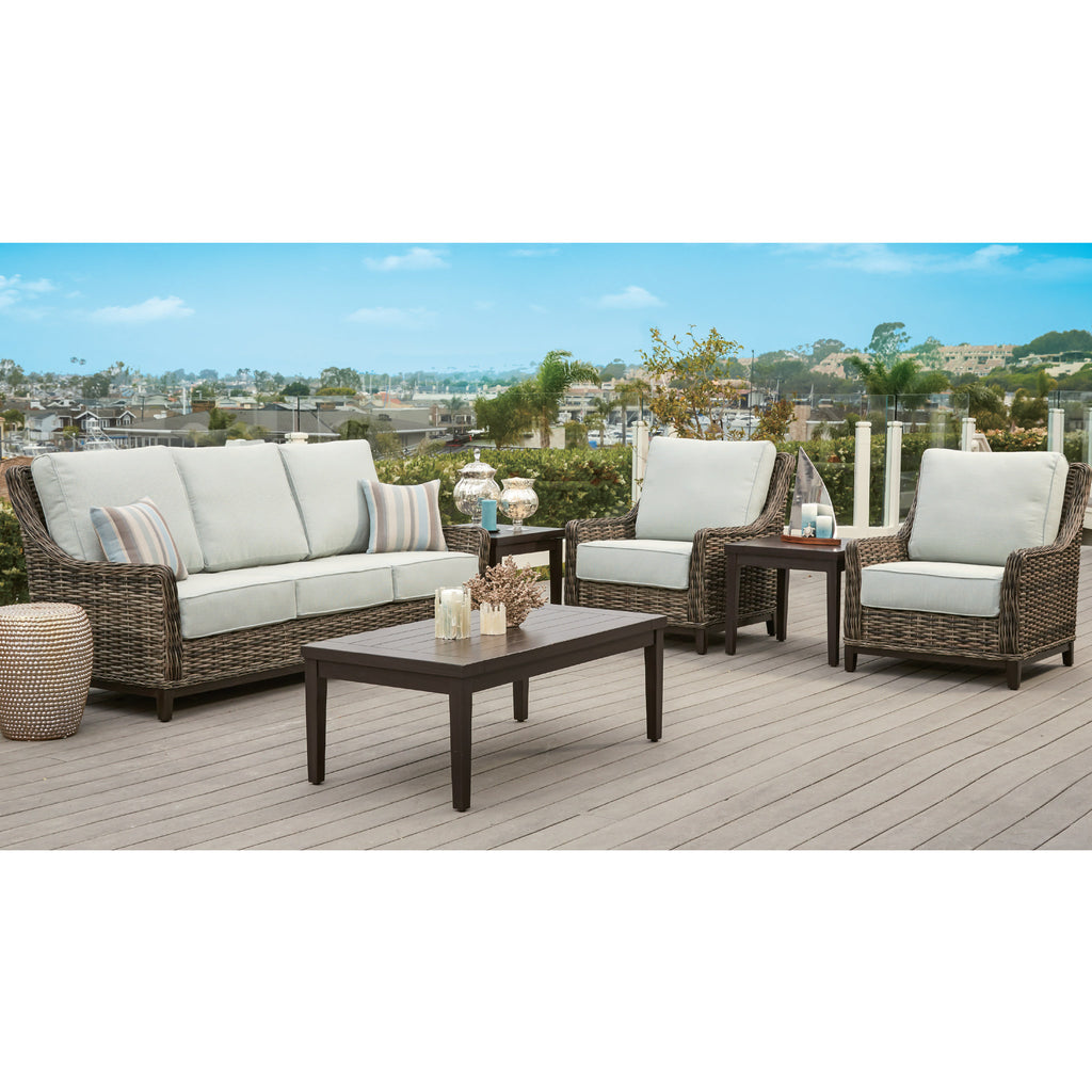 Catalina High Back Sofa Seating Sets - Outdoor Wicker - - Greathouse