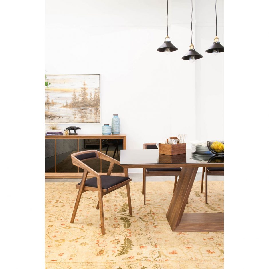 Pair of PADMA ARM CHAIRs BLACK