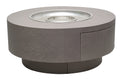 42" Round Faux Concrete Firetable - Fire Tables - - Greathouse