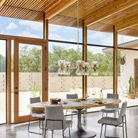 EVANS OVAL DINING TABLE 98"