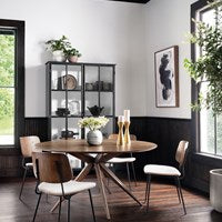 HEWITT ROUND DINING TABLE-ACORN