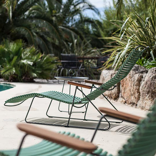 Click Outdoor Sunlounger - Aluminum - - Greathouse