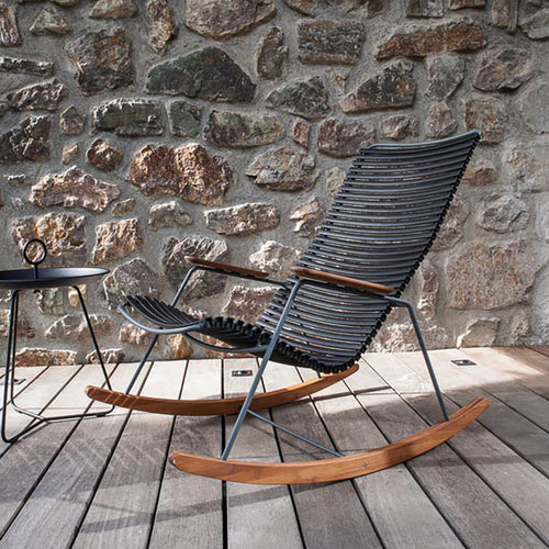 Click Outdoor Rocking Chair - Aluminum - - Greathouse
