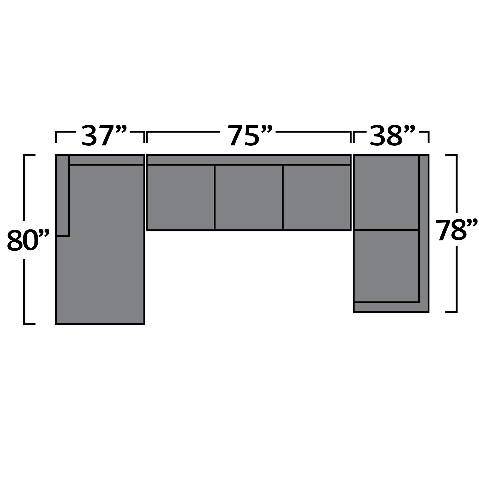 Clifford 3 Piece Sectional