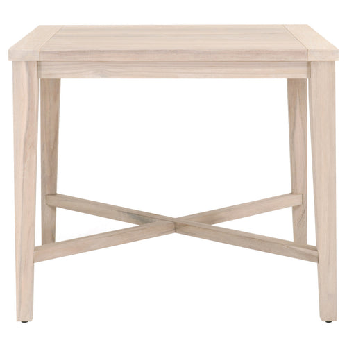 Carmel 42" Square Teak Counter Table - Outdoor Teak - - Greathouse