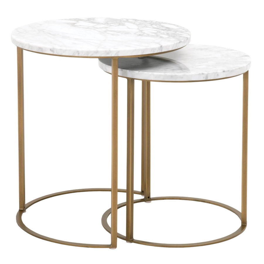 Carrera Round Nesting Tables