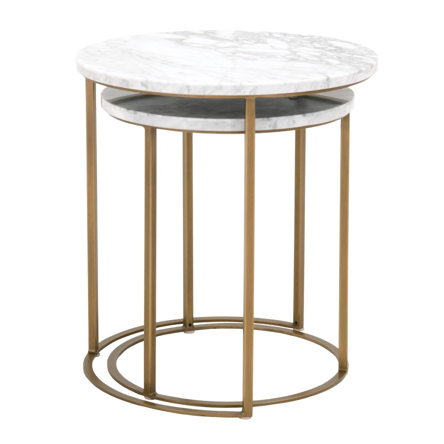 Carrera Round Nesting Tables