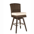 Catalina Swivel Bar Stool (Sold in Pairs) - Outdoor Wicker - - Greathouse