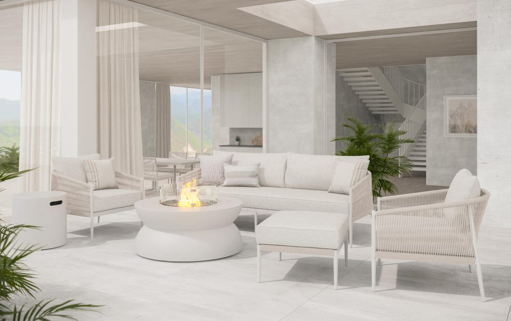 AZ Catalina Sofa - Charcoal - Aluminum - - Greathouse