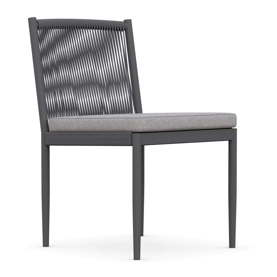 Catalina Outdoor Dining Side Chair - Ash - Outdoor Dining Chairs - - Greathouse