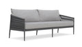 AZ Catalina Sofa - Charcoal - Aluminum - - Greathouse