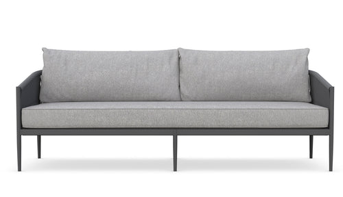 AZ Catalina Sofa - Charcoal - Aluminum - - Greathouse